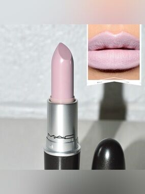 MAC Cosmetics Lipstick *LAZY LULLABY* Discontinued Pale Lavender BNWOB New